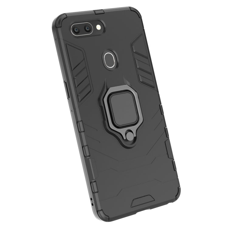 PC + TPU Shockproof Protective Case for OPPO R15, with Magnetic Ring Holder PC + TPU Shockproof Protective Case for OPPO R15, with Magnetic Ring Holder