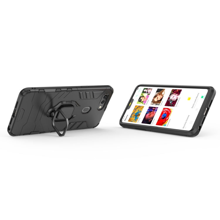 PC + TPU Shockproof Protective Case for OPPO R15, with Magnetic Ring Holder PC + TPU Shockproof Protective Case for OPPO R15, with Magnetic Ring Holder