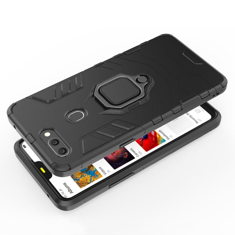 PC + TPU Shockproof Protective Case for OPPO R15, with Magnetic Ring Holder PC + TPU Shockproof Protective Case for OPPO R15, with Magnetic Ring Holder