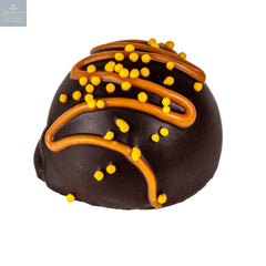 Orange Fruit Cream - flavoured fondant cream in dark chocolate 13g