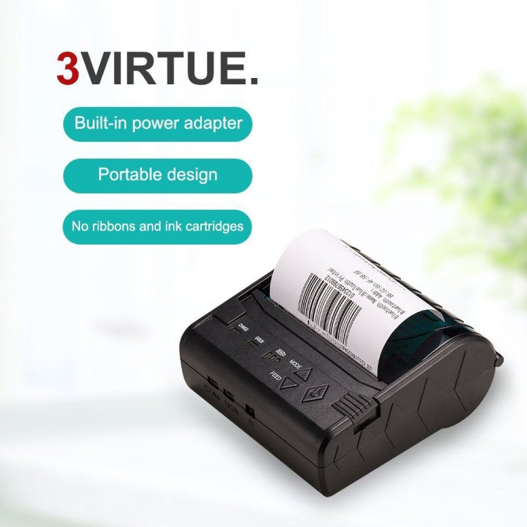 POS-8003 Portable Thermal Bluetooth Ticket Printer,Max Supported Thermal Paper Size:80x50mm POS-8003 Portable Thermal Bluetooth Ticket Printer,Max Supported Thermal Paper Size:80x50mm