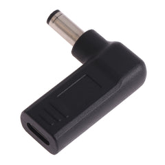 USB-C / Type-C Female to 5.5 x 2.1mm Male Plug Elbow Adapter Connector, 5.5 x 2.1mm Elbow