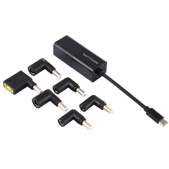 Laptop Power Adapter 65W USB-C / Type-C Converter to 6 in 1 Power Adapter