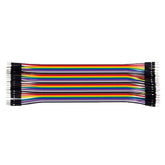 Multicolored  40 Pin Breadboard Jumper Wires Ribbon Cable