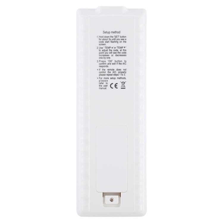 Chunghop K-2988E Universelle Klimaanlagen-Fernbedienung mit Taschenlampe Chunghop K-2988E Universelle Klimaanlagen-Fernbedienung mit Taschenlampe