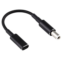 Cable adaptador de nailon trenzado PD 100 W, 18,5-20 V, 7,4 x 0,6 mm a USB-C/Tipo-C para Dell, 7,4 x 0,6 mm
