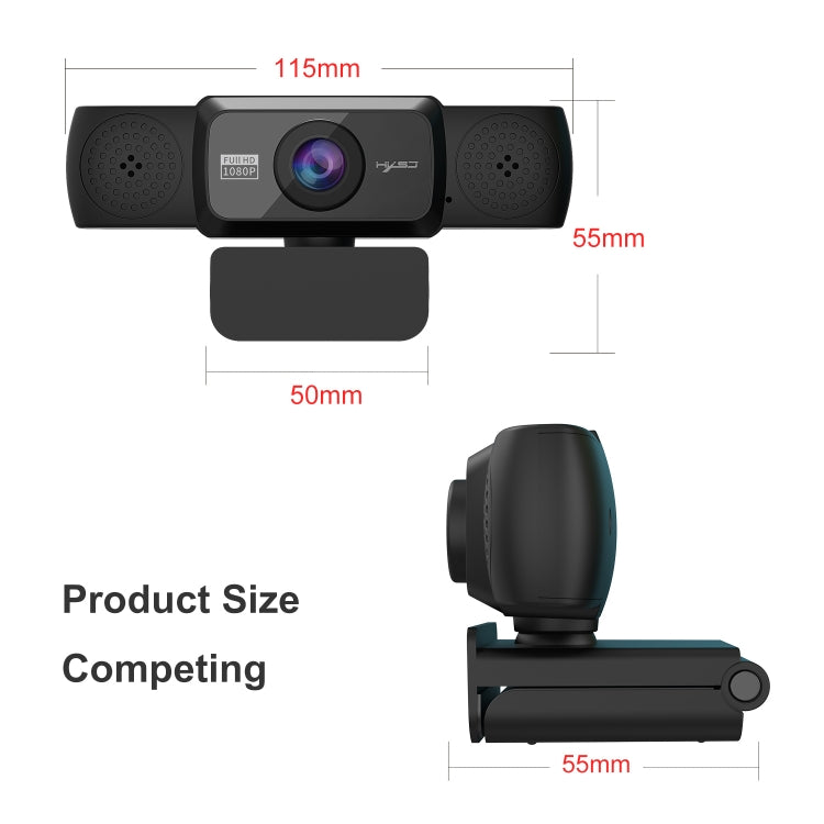 HXSJ S5 1080P Adjustable HD Video Webcam PC Camera with Microphone HXSJ S5 1080P Adjustable HD Video Webcam PC Camera with Microphone