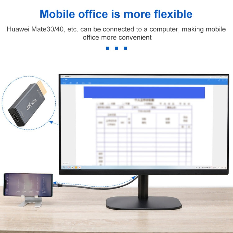USB 3.1 Type-C / USB-C Female to HDMI Male Adapter USB 3.1 Type-C / USB-C Female to HDMI Male Adapter