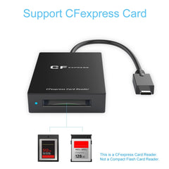 Rocketek CR315 USB3.1 Gen2 Typ-C CFexpress Typ B Kartenleser, CR315
