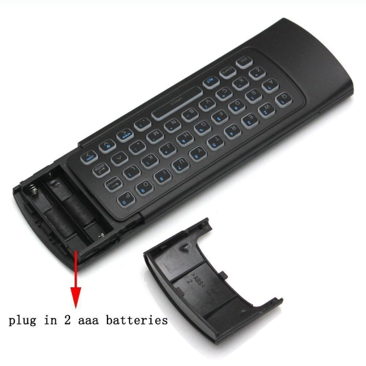 MX3-L White Backlit Version 2.4GHz Fly Air Mouse Wireless Keyboard Remote Control, White Backlit Version MX3-L White Backlit Version 2.4GHz Fly Air Mouse Wireless Keyboard Remote Control, White Backlit Version