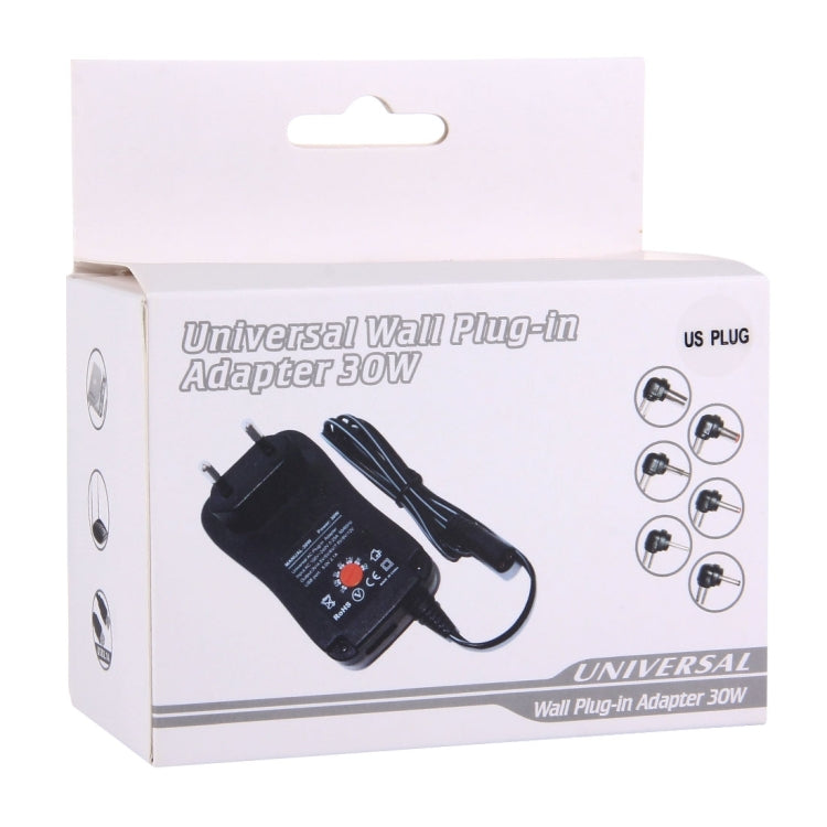 Adaptador de enchufe de pared universal de 30 W con enchufe estadounidense y puerto USB de 5 V 2,1 A, puntas: 6 piezas, longitud del cable: aproximadamente 1,2 m, enchufe estadounidense Adaptador de enchufe de pared universal de 30 W con enchufe estadounidense y puerto USB de 5 V 2,1 A, puntas: 6 piezas, longitud del cable: aproximadamente 1,2 m, enchufe estadounidense