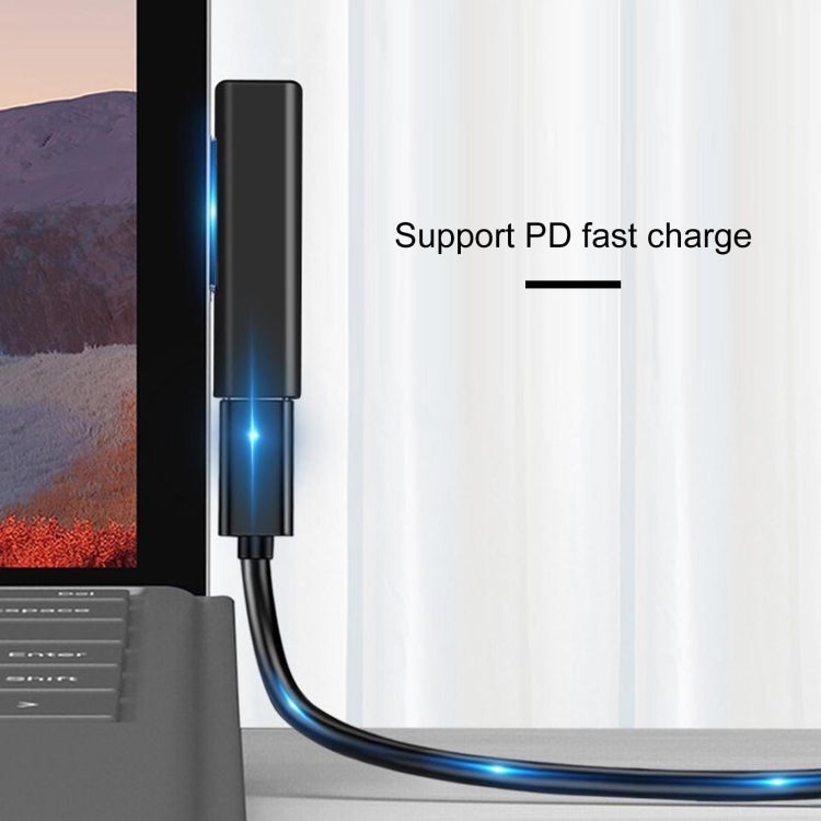 USB-C / Type-C Female PD Fast Charging Adapter for Microsoft Surface Pro 3 / 4 / 5 / 6 / 7 USB-C / Type-C Female PD Fast Charging Adapter for Microsoft Surface Pro 3 / 4 / 5 / 6 / 7