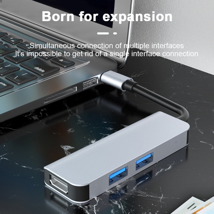 2011N 3 In 1 USB 3.0 x2 + HDMI Multi-function Type-C / USB-C HUB Docking Station, 2011N USB 3.0 x2 + HDMI 2011N 3 In 1 USB 3.0 x2 + HDMI Multi-function Type-C / USB-C HUB Docking Station, 2011N USB 3.0 x2 + HDMI