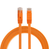 2m CAT6 Ultra-thin Flat Ethernet Network LAN Cable, Patch Lead RJ45, Length: 2m