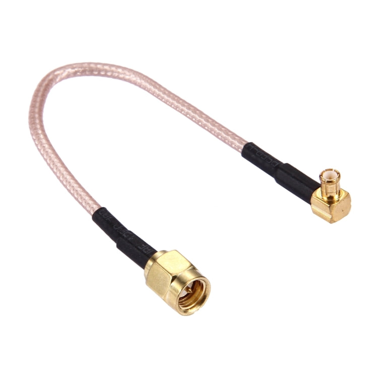 15cm SMA Male to MCX Male 90 Degree Elbow RG316 Cable, SMA Male to MCX Male 15cm SMA Male to MCX Male 90 Degree Elbow RG316 Cable, SMA Male to MCX Male