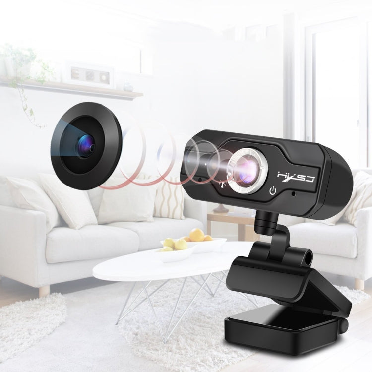 HXSJ S50 30fps 100 Megapixel 720P HD Webcam for Desktop / Laptop / Smart TV, with 10m Sound Absorbing Microphone, Cable Length: 1.4m, S50 HXSJ S50 30fps 100 Megapixel 720P HD Webcam for Desktop / Laptop / Smart TV, with 10m Sound Absorbing Microphone, Cable Length: 1.4m, S50