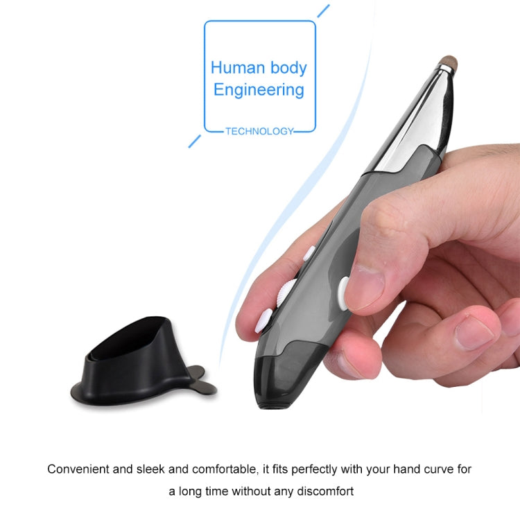 PR-06 4-keys Smart Wireless Optical Mouse with Stylus Pen Function, Grey, Blue, Red PR-06 4-keys Smart Wireless Optical Mouse with Stylus Pen Function, Grey, Blue, Red