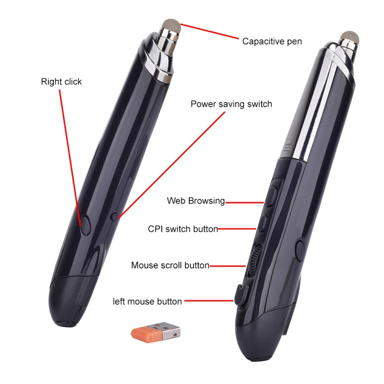 PR-08 6-keys Smart Wireless Optical Mouse with Stylus Pen & Laser Function, Laser Function Black, Laser Function Grey, Laser Function Blue, Laser Function Red, Laser Function White PR-08 6-keys Smart Wireless Optical Mouse with Stylus Pen & Laser Function, Laser Function Black, Laser Function Grey, Laser Function Blue, Laser Function Red, Laser Function White