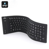 JA-11 108-keys Foldable Silicone Bluetooth Keyboard