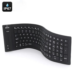 JA-11 108-keys Foldable Silicone Bluetooth Keyboard