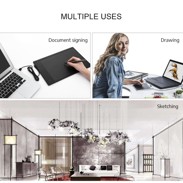 VEIKK A30 10x6 inch 5080 LPI Smart Touch Electronic Graphic Tablet, with Type-c Interface, A30 VEIKK A30 10x6 inch 5080 LPI Smart Touch Electronic Graphic Tablet, with Type-c Interface, A30