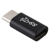 Adaptador convertidor USB-C/Tipo-C hembra a macho, hembra a macho