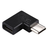90 Degrees Right Angle USB-C / Type-C Female to Male Converter Adapter, Right Angle Female to Male