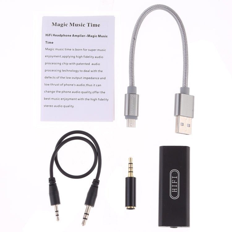 Amplificador de auriculares estéreo portátil de alta fidelidad Amplificador de auriculares estéreo portátil de alta fidelidad