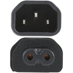 C7 to C14 AC Power Plug Adapter Converter Socket, C7 to C14
