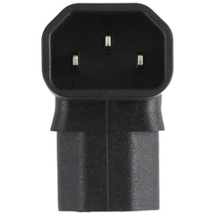 C13 to C14 Elbow (Up) AC Power Plug Adapter Converter Socket, C13 to C14 Elbow Up