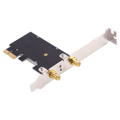 EDUP EP-9620 2 in 1 AC1200Mbps 2.4GHz & 5.8GHz Dual Band PCI-E 2 Antenna WiFi Adapter External Network Card + Bluetooth