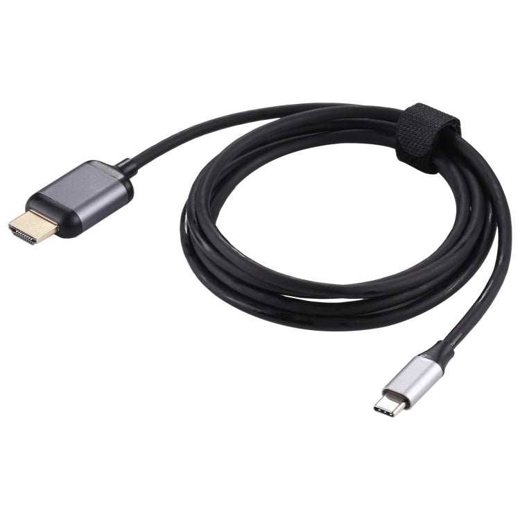 4K 60Hz Type-C / USB-C Male to HDMI Male Adapter Cable, Length: 1.8m, HDMI Male 4K 60Hz Type-C / USB-C Male to HDMI Male Adapter Cable, Length: 1.8m, HDMI Male