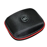 Estuche de transporte portátil con logotipo de EVA y cargador de cable de datos KZ para auriculares, color negro EVA y plateado EVA