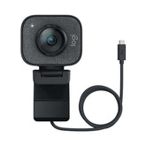 Logitech StreamCam Full HD 1080P / 60fps Auto Focus USB-C / Type-C Port Live Broadcast Gaming Webcam, Built-in Microphone