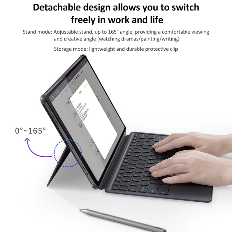 Original Lenovo Magnetic Suction Keyboard with Detachable Holder Set for Lenovo Pad Pro 12.7, For Lenovo Pad Pro 12.7 Original Lenovo Magnetic Suction Keyboard with Detachable Holder Set for Lenovo Pad Pro 12.7, For Lenovo Pad Pro 12.7