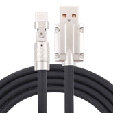 Mech Series 6A 120W USB to Type-C 180-degree Metal Plug Fast Charging Cable, Length: 1.2m