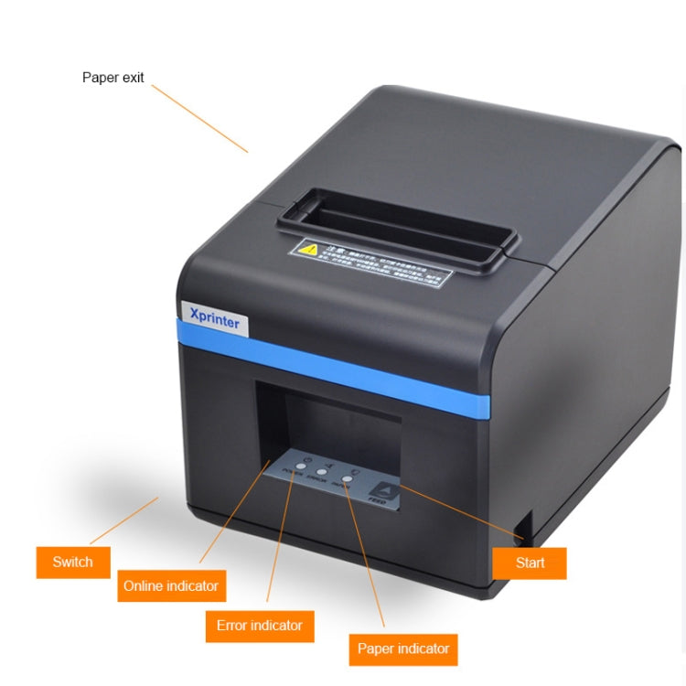 Xprinter XP-N160II USB Port Thermal Automatic Calibration Barcode Printer, XP-N160II Xprinter XP-N160II USB Port Thermal Automatic Calibration Barcode Printer, XP-N160II