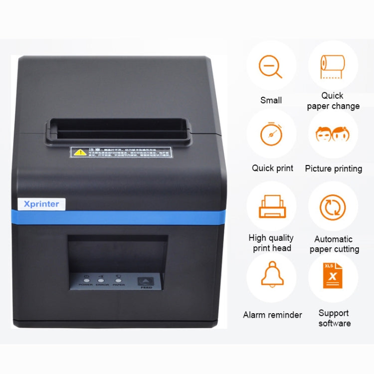 Xprinter XP-N160II USB Port Thermal Automatic Calibration Barcode Printer, XP-N160II Xprinter XP-N160II USB Port Thermal Automatic Calibration Barcode Printer, XP-N160II