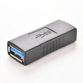 USB 3.0 Type A Female to Type A Female Connector AF Adapter Converter Extender for Laptop