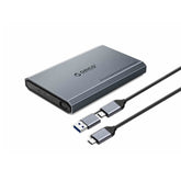 ORICO DD25 C3 2,5 Zoll Type-C auf Type-C und USB Mechanisches SSD-Gehäuse, Unterstützte Kapazität: 6TB