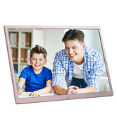 HSD1707 17 inch LED 1440X900 High Resolution Display Digital Photo Frame with Holder and Remote Control, Support SD / MMC / MS Card / USB Port, US Plug(Silver), HSD1707 17 inch