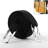 2m Elastic Strapping Rope Packing Tape for Bicycle Motorcycle Back Seat with Hook