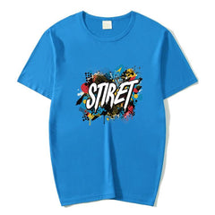 Round Neck Modal Short Sleeve T-shirt Custom Made Print Your Demand, Size: XXXL