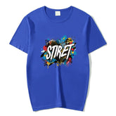 Round Neck Modal Short Sleeve T-shirt Custom Made Print Your Demand, Size: XXXL