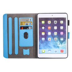 Funda de cuero con tapa horizontal con patrón de pintura para iPad Air / iPad Air 2 con soporte, billetera, ranuras para tarjetas y ranura para bolígrafo, para iPad Air / iPad Air 2, iPad Air / iPad Air 2