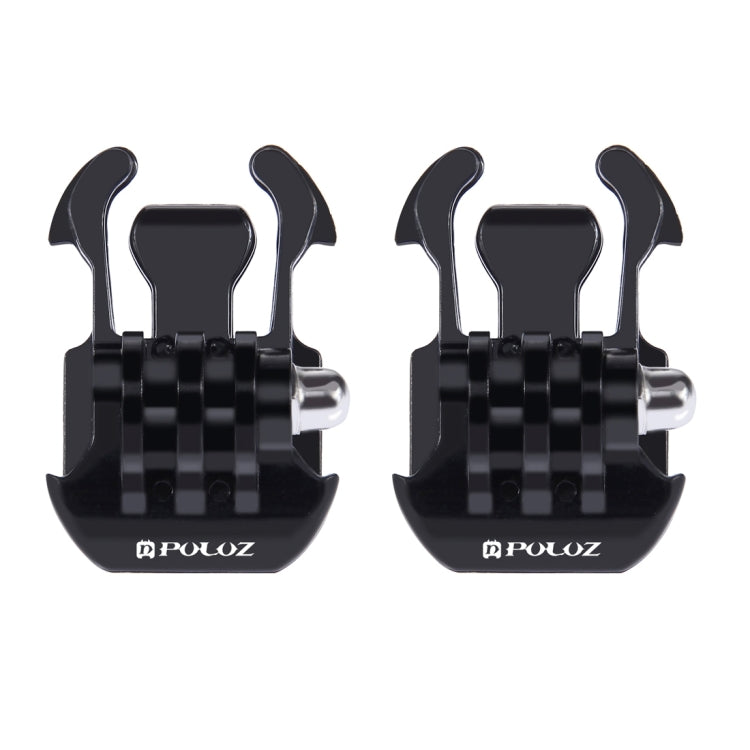 2 PCS PULUZ Horizontal Surface Quick Release Buckle for GoPro, Insta360, DJI and Other Action Cameras 2 PCS PULUZ Horizontal Surface Quick Release Buckle for GoPro, Insta360, DJI and Other Action Cameras