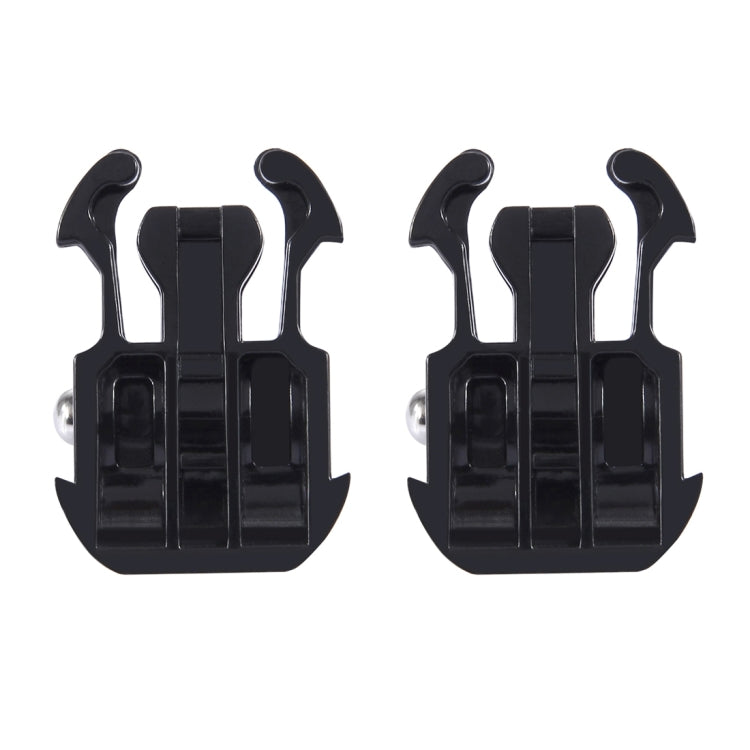 2 PCS PULUZ Horizontal Surface Quick Release Buckle for GoPro, Insta360, DJI and Other Action Cameras 2 PCS PULUZ Horizontal Surface Quick Release Buckle for GoPro, Insta360, DJI and Other Action Cameras