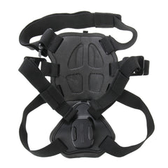 PULUZ Hound Dog Fetch Harness Adjustable Chest Strap Mount for GoPro, Insta360, DJI and Other Action Cameras, Dog Chest Strap