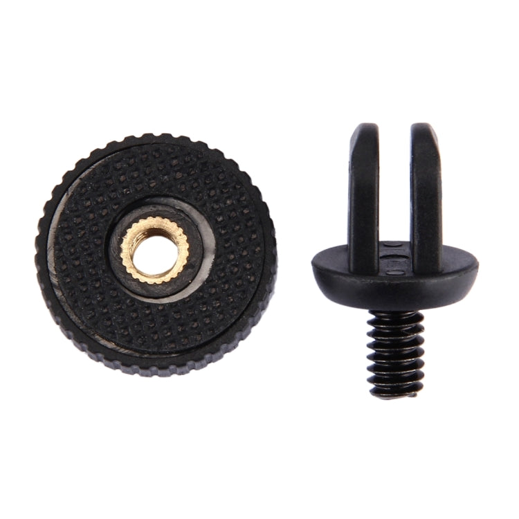 PULUZ 1/4 inch Screw Tripod Mount Adapter for GoPro, Insta360, DJI and Other Action Cameras 5mm Diameter Screw Hole, 3.3cm Diameter PULUZ 1/4 inch Screw Tripod Mount Adapter for GoPro, Insta360, DJI and Other Action Cameras 5mm Diameter Screw Hole, 3.3cm Diameter