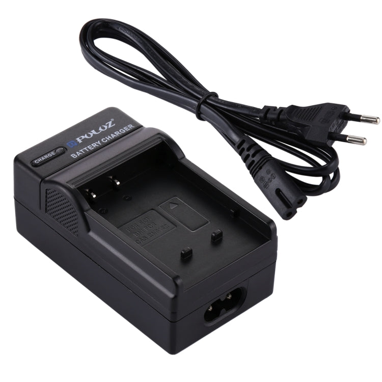 PULUZ EU Plug Battery Charger with Cable for Casio CNP120 Battery, CNP120 EU Plug PULUZ EU Plug Battery Charger with Cable for Casio CNP120 Battery, CNP120 EU Plug